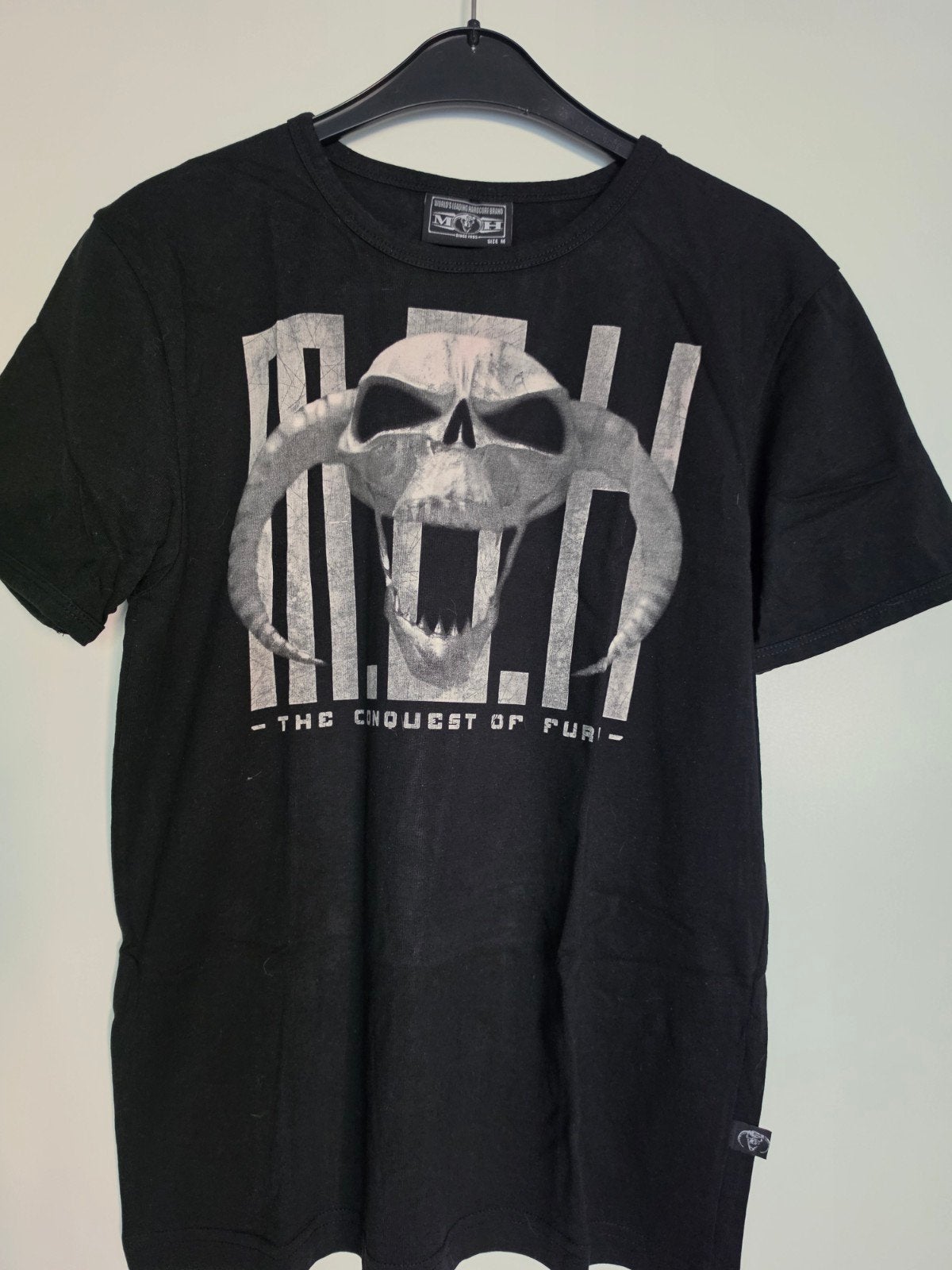 Masters of Hardcore T-shirt - The Conquest of Fury, Zwart, Ophalen of Verzenden, Zo goed als nieuw, Masters of Hardcore
