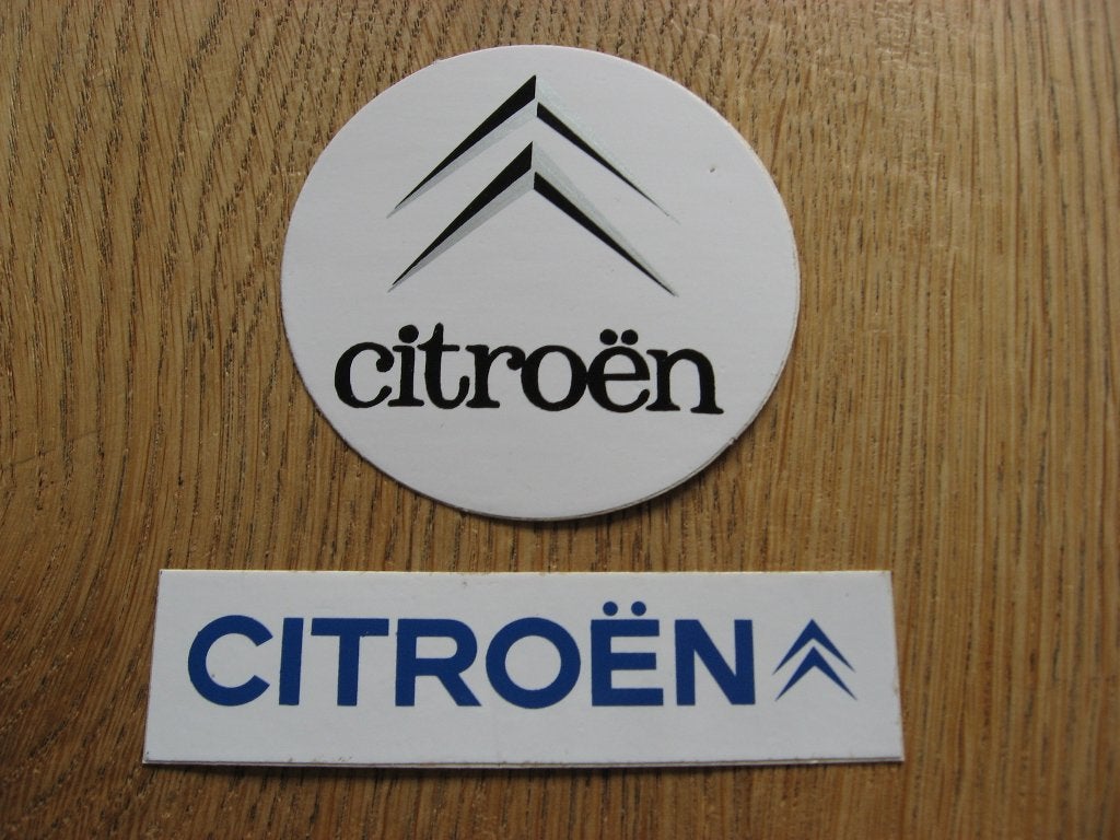 Vintage Stickers Citroen Auto's, Ophalen, Nieuw, Auto of Motor
