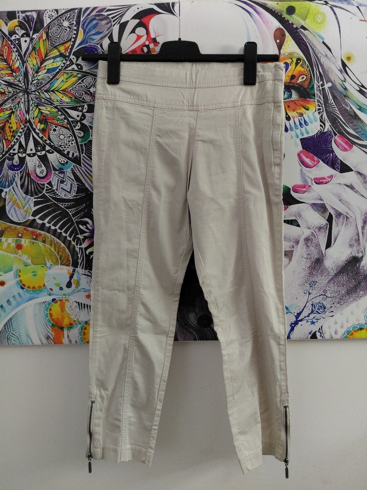Nieuwe Zizo 3/4 broek maat 36 - Beige, Kleding | Dames, Broeken en Pantalons, Zizo, Beige, Nieuw, Ophalen of Verzenden
