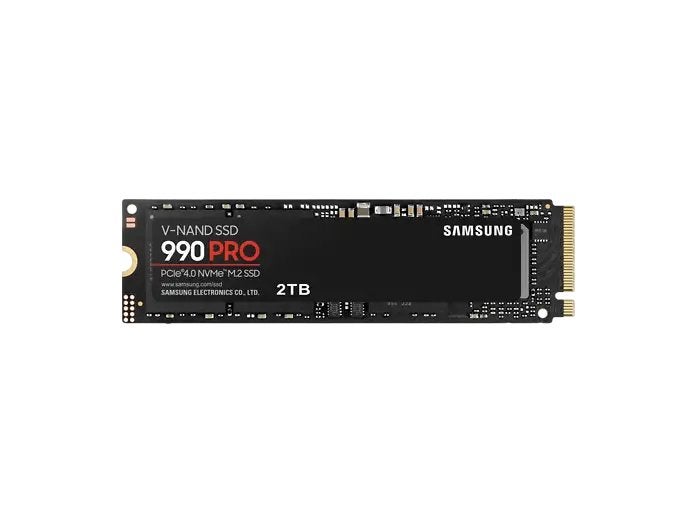 Samsung 990 PRO 2TB PCIe 4.0 NVMe M.2 SSD, Computers en Software, Harde schijven, Nieuw, Server, Intern, SSD, Overige aansluitingen