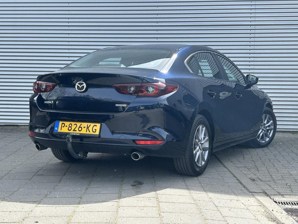 Mazda 3 2.0 e-SkyActiv-G M Hybrid 122 Comfort | Trekhaak | C, 1998 cc, Gebruikt, 4 cilinders, Blauw