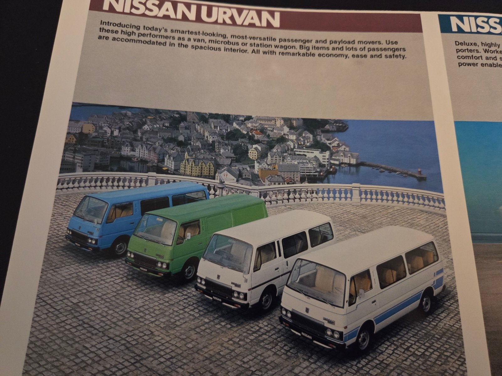 Brochure Nissan / Datsun Commercial Vehicles 1981, Ophalen of Verzenden, Zo goed als nieuw, Nissan
