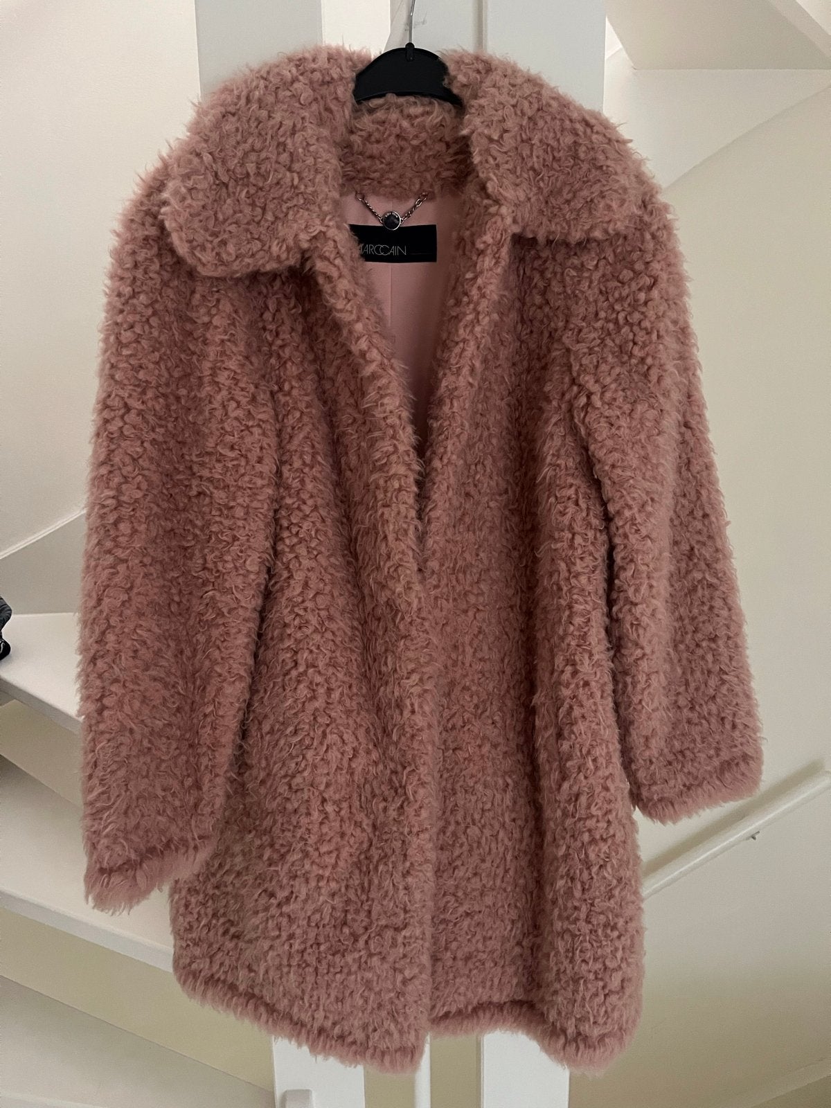 Marc Cain Teddy Jas Roze - Maat L - 42, Ophalen of Verzenden, Zo goed als nieuw, Maat 42/44 (L), Roze