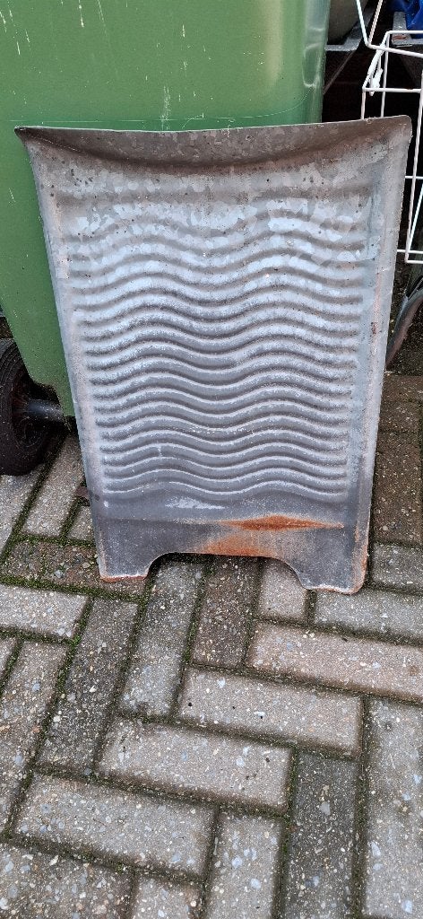 Zinken wasbord, Antiek en Kunst, Curiosa en Brocante, Ophalen of Verzenden