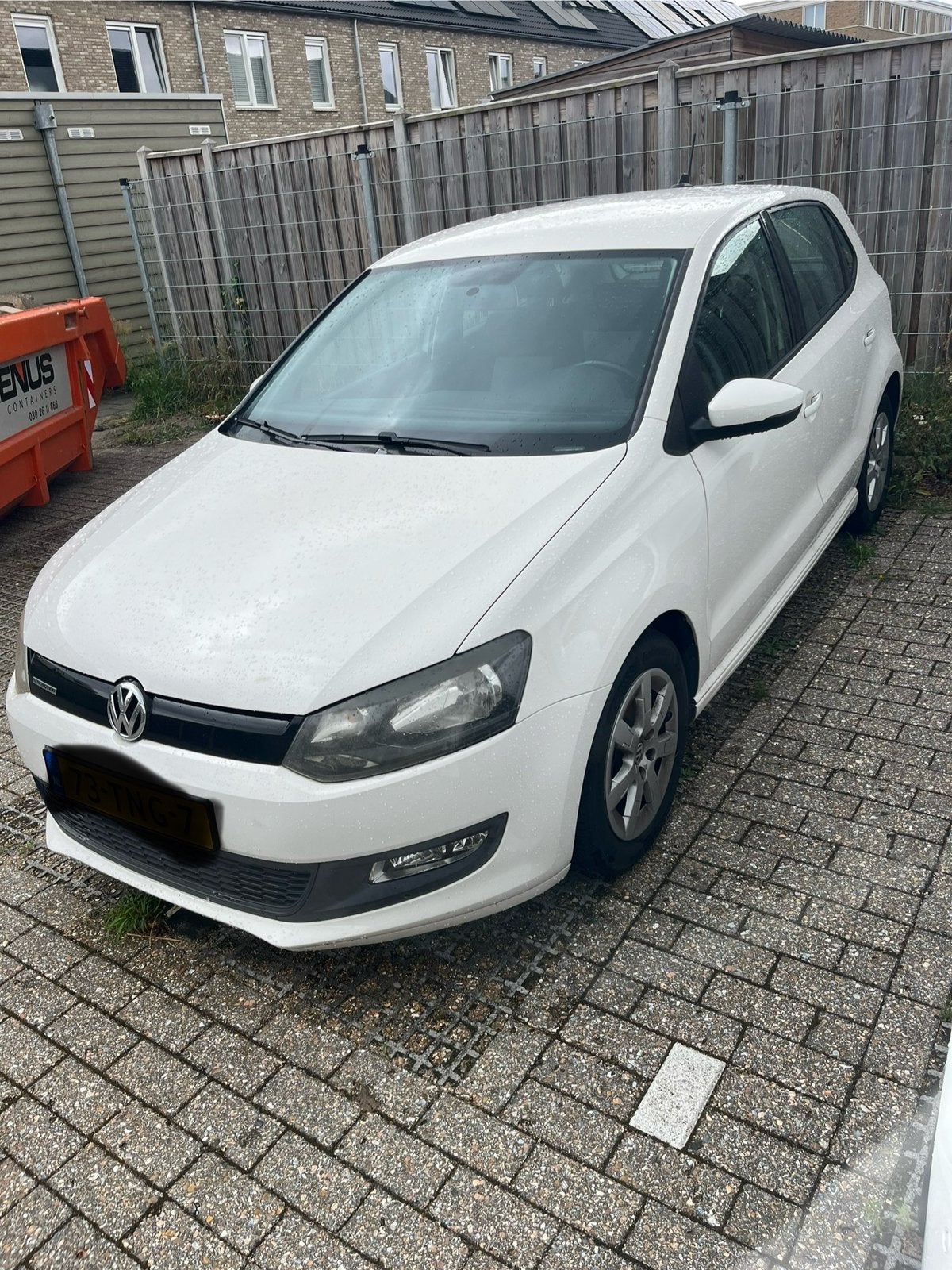 Te Koop. VW POLO 1.2 TDI Bluemotion, Auto's, Volkswagen, Zwart, Overige carrosserieën, Wit, Te koop