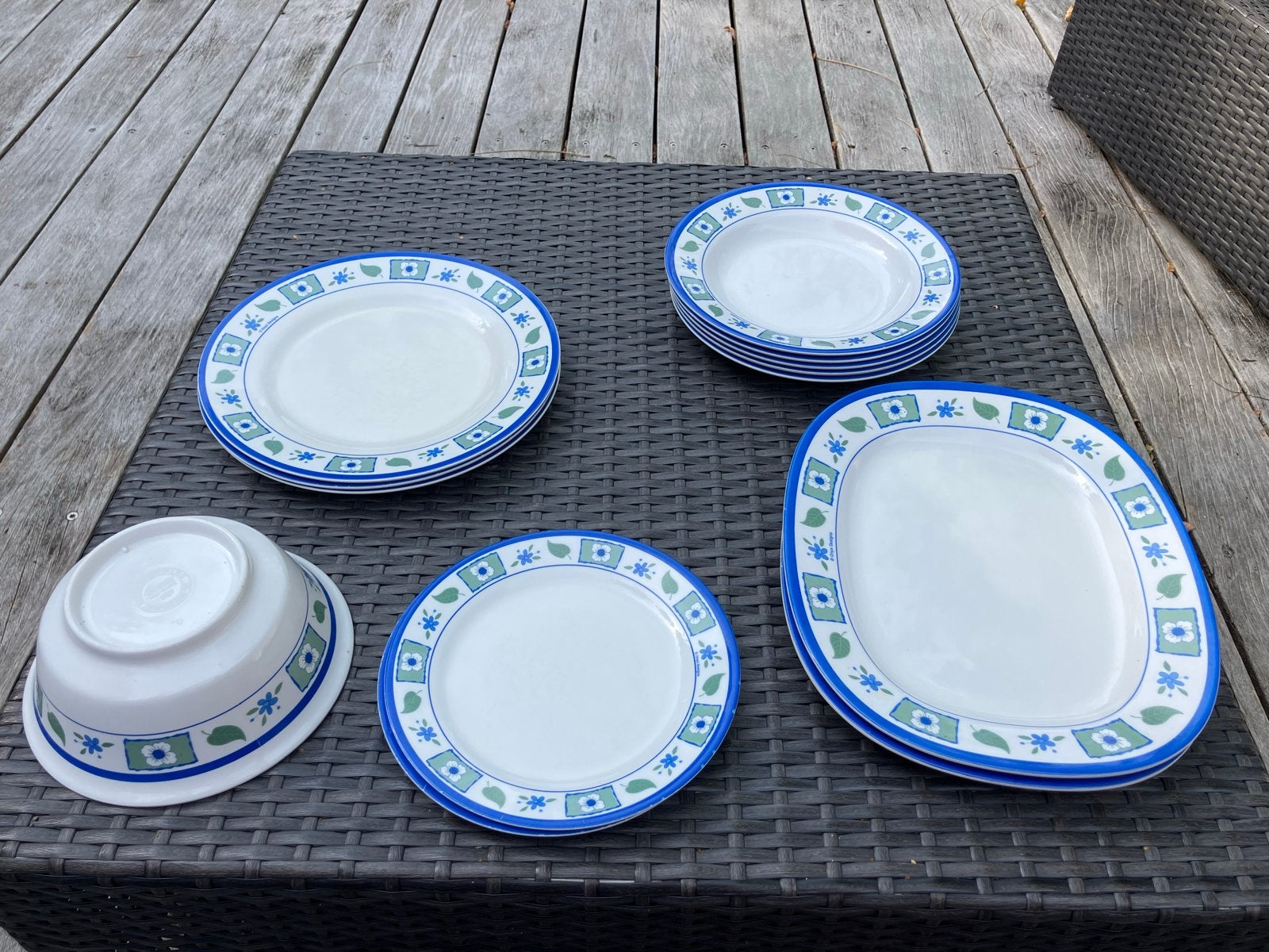 Kampeer Melamine Servies (geen Mepal), Caravans en Kamperen, Ophalen, Gebruikt