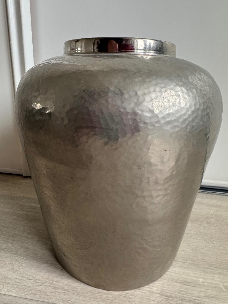 Hamerslag vazen / vaas, Ophalen, Zo goed als nieuw, Overige kleuren, Overige materialen