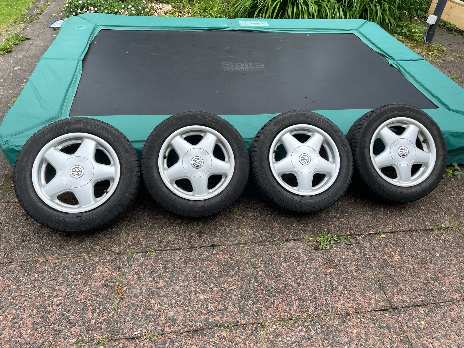 Set velgen (14 inch), Auto-onderdelen, Banden en Velgen, Ophalen, 14 inch, Gebruikt, Banden en Velgen