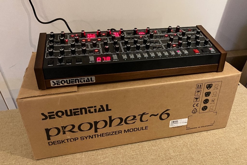 Prophet 6 Desktop Module, Muziek en Instrumenten, Synthesizers, Ophalen of Verzenden, Zo goed als nieuw, Overige aantallen, Overige merken