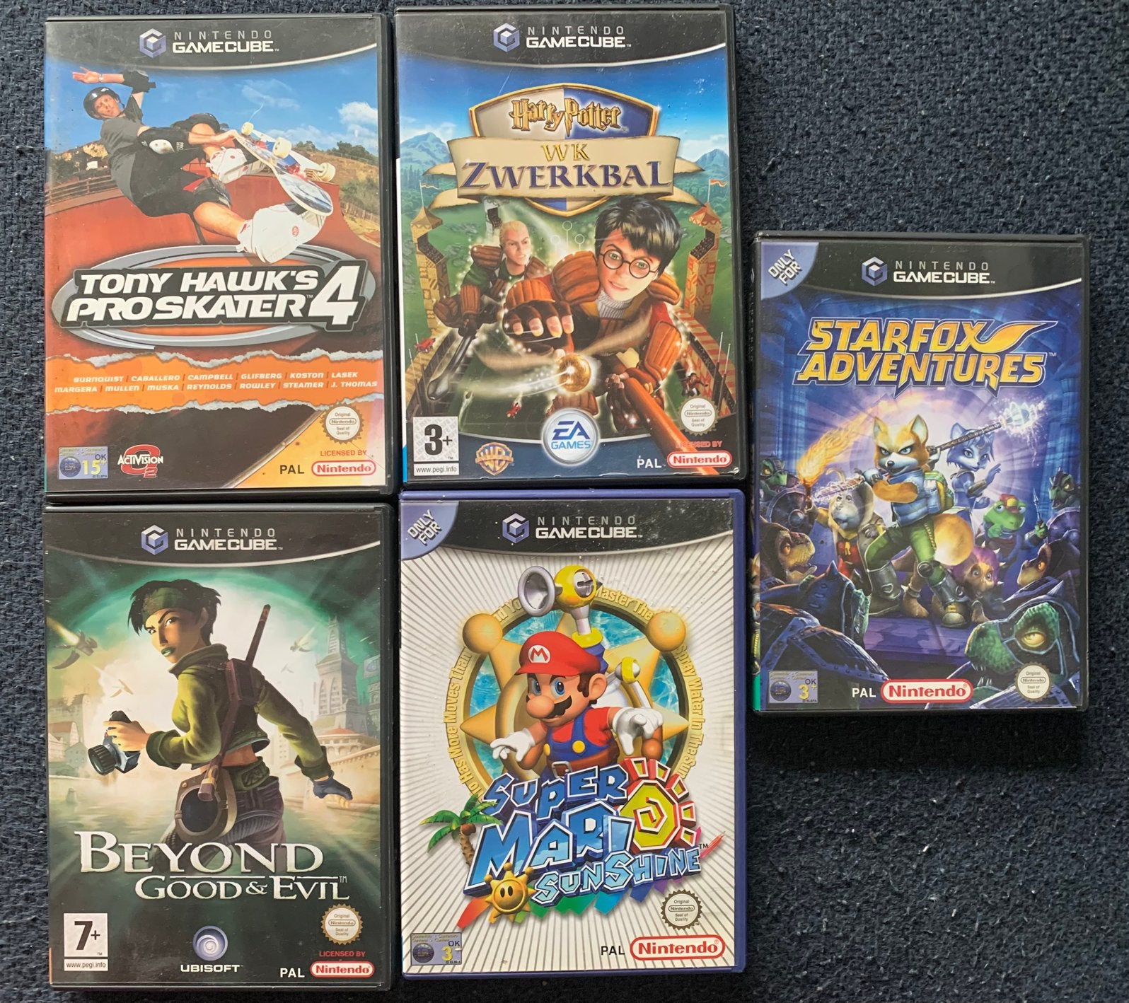Nintendo GameCube Bundel: 5 Spellen, Spelcomputers en Games, Avontuur en Actie, 1 speler, Ophalen of Verzenden, Zo goed als nieuw