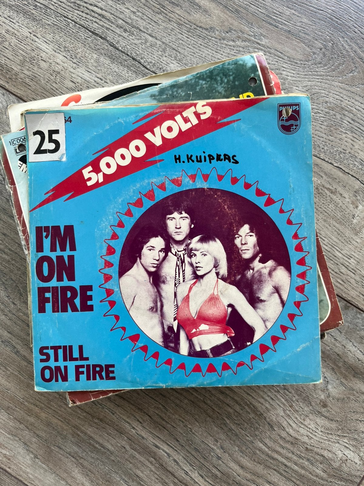 5000 volts - I am on fire, Ophalen of Verzenden, Zo goed als nieuw, Pop
