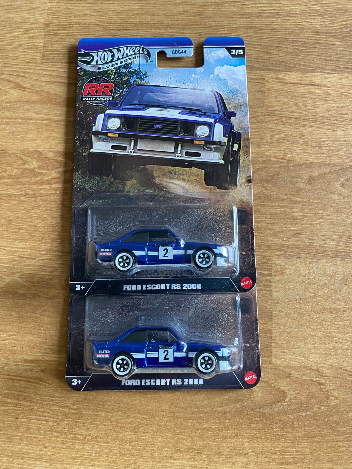 Hot wheels ford escort rs 2000, Mattel, Mattel, Ophalen of Verzenden, Zo goed als nieuw