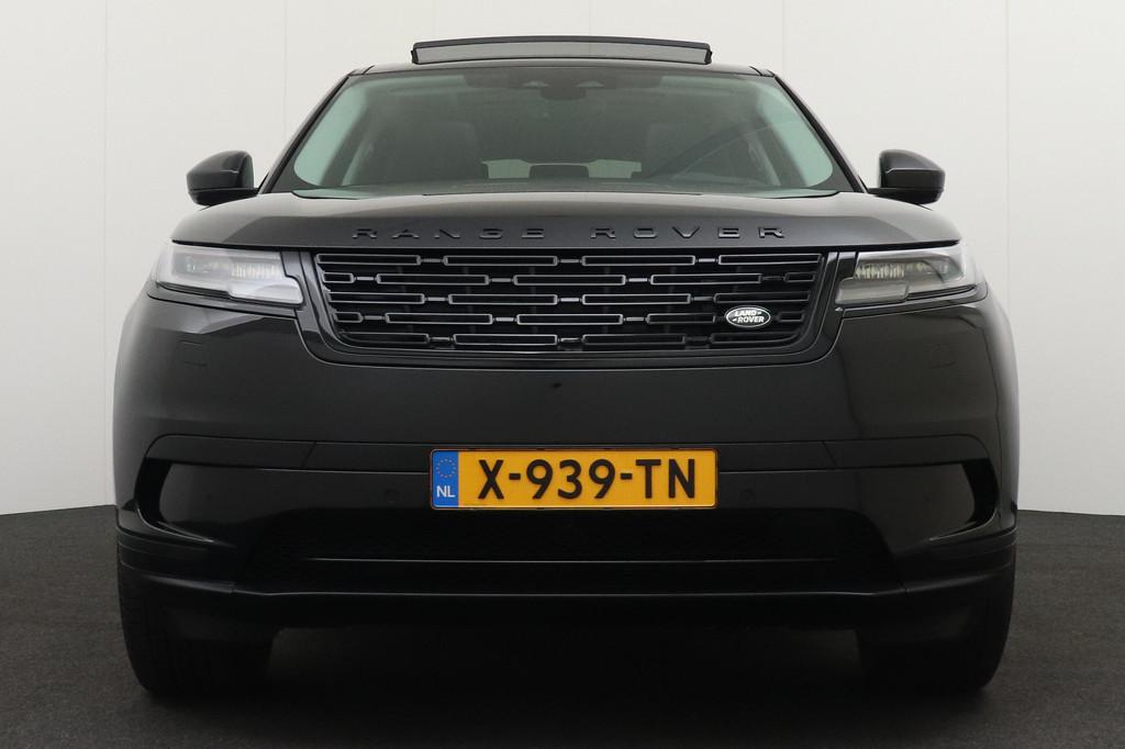 Land Rover Range Rover Velar 2.0 P400e R-Dynamic BlackPack N, Auto's, Land Rover, Gebruikt, 4 cilinders, 2000 kg, Zwart