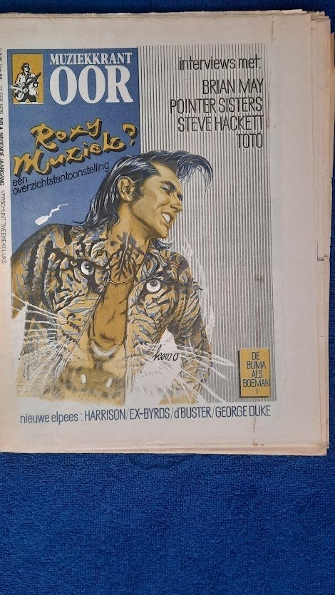 OOR 4-1979 Brian May Pointer Sisters Hackett Toto Harrison, Boeken, Ophalen of Verzenden, Zo goed als nieuw, Muziek, Film of Tv