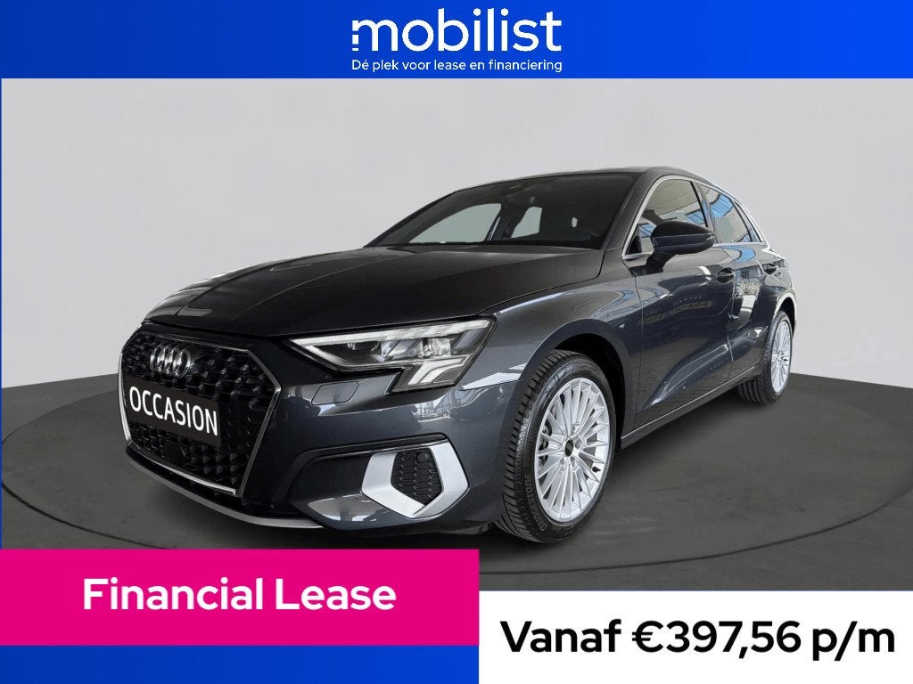 Audi A3 Sportback 30 TFSI Advanced edition (bj 2024), Gebruikt, Automatische klimaatregeling, Origineel Nederlands, Bedrijf