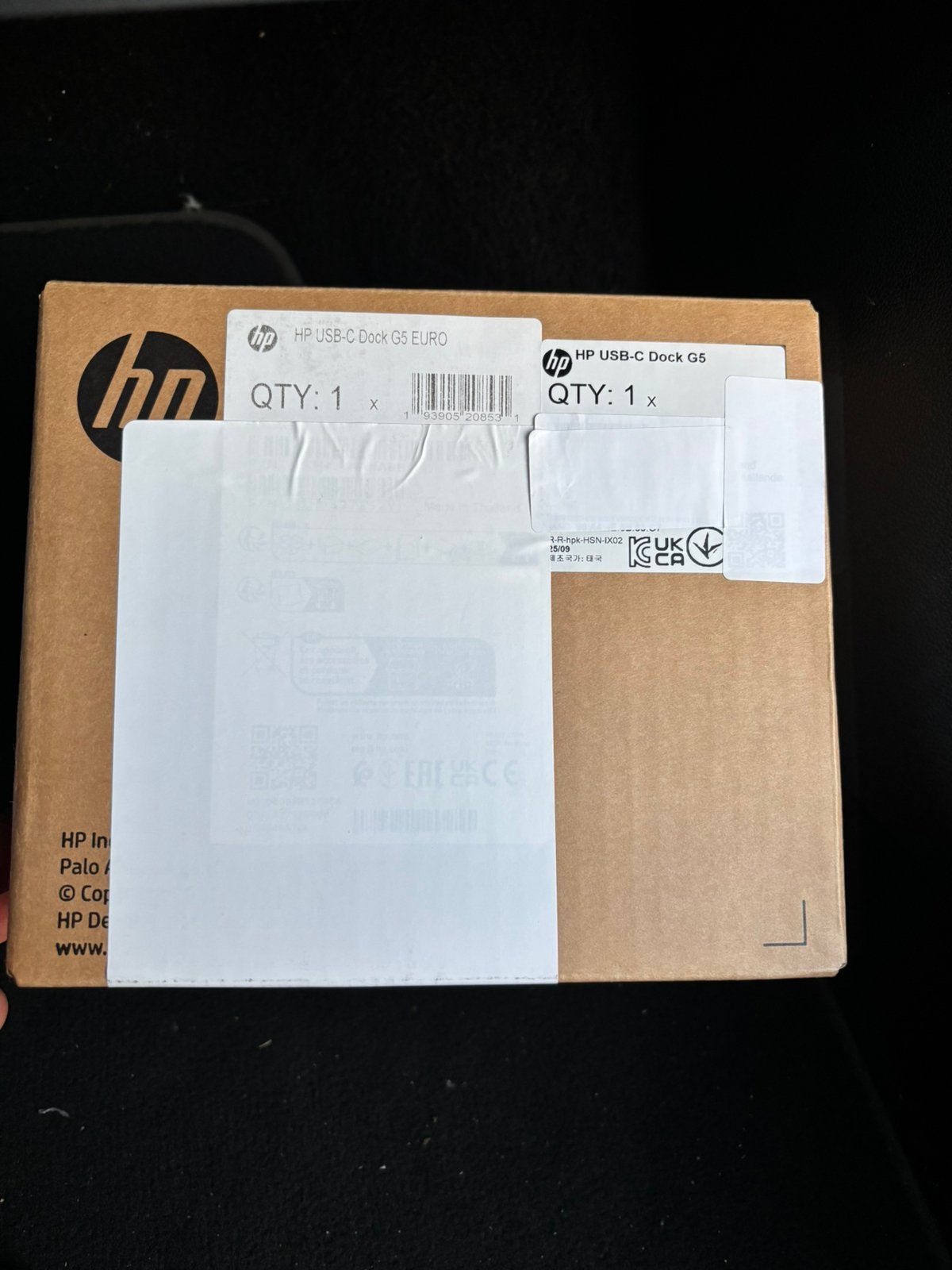 Originele HP USB-C Dock G5, nieuw en ongebruikt in originele, Radiator, Minder dan 60 cm, Ophalen of Verzenden, Zo goed als nieuw