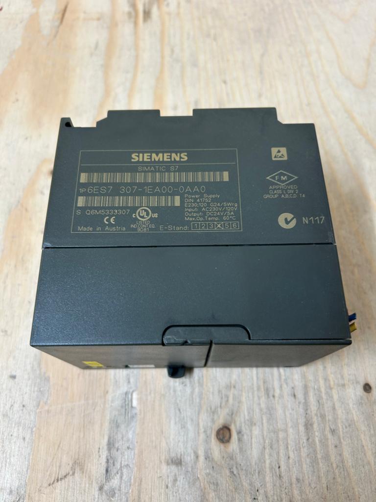 Siemens SIMATIC S7 PS307 1EA00-0AA0 Voeding 24V DC 5A, Ophalen, Gebruikt