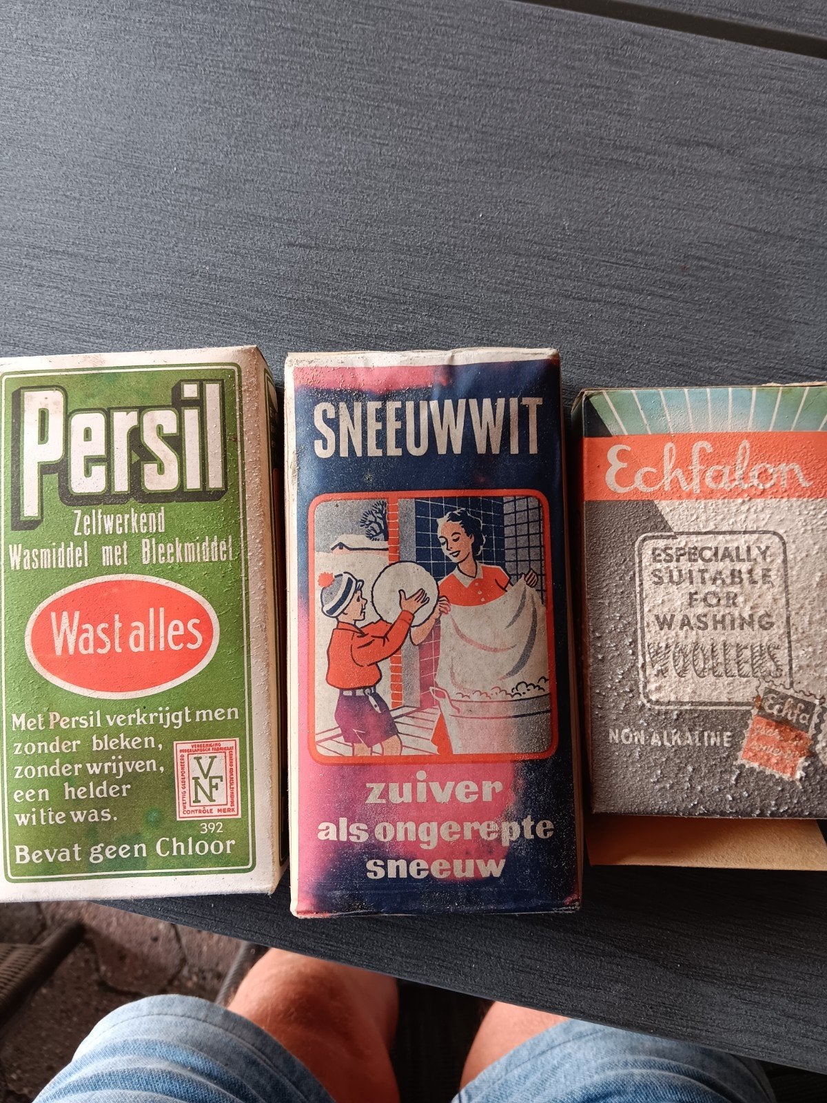oude zeeppoeder., Verzamelen, Ophalen, Gebruikt