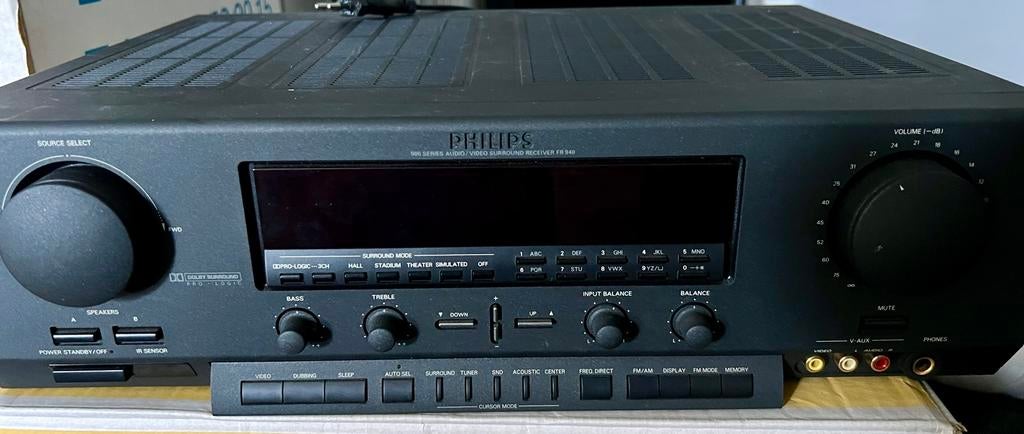 Philips 900-serie Video Surround Receiver Versterker, Overige merken, Overige systemen, Ophalen of Verzenden, Zo goed als nieuw