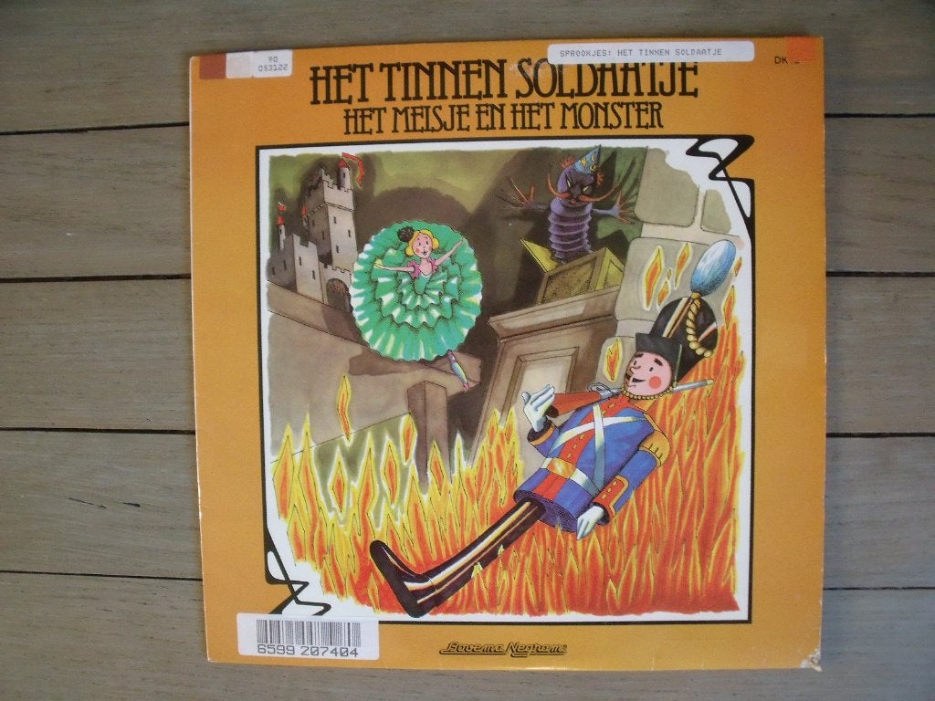 Het tinnen soldaatje - Het meisje en het monster, LP, Gebruikt, Ophalen of Verzenden, Verhaal of Sprookje