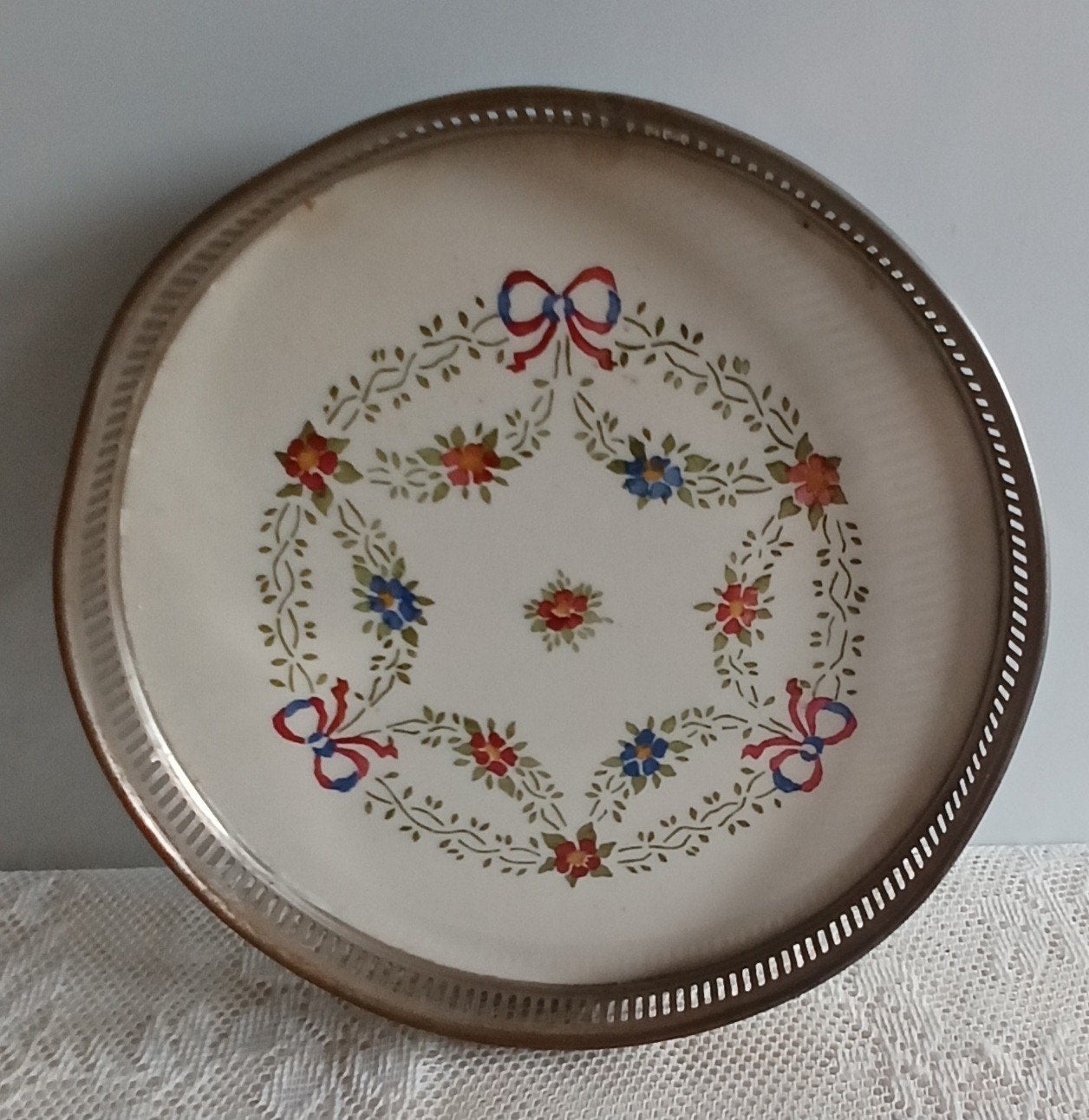 Antiek  Dienblaadje 1921, Ophalen of Verzenden