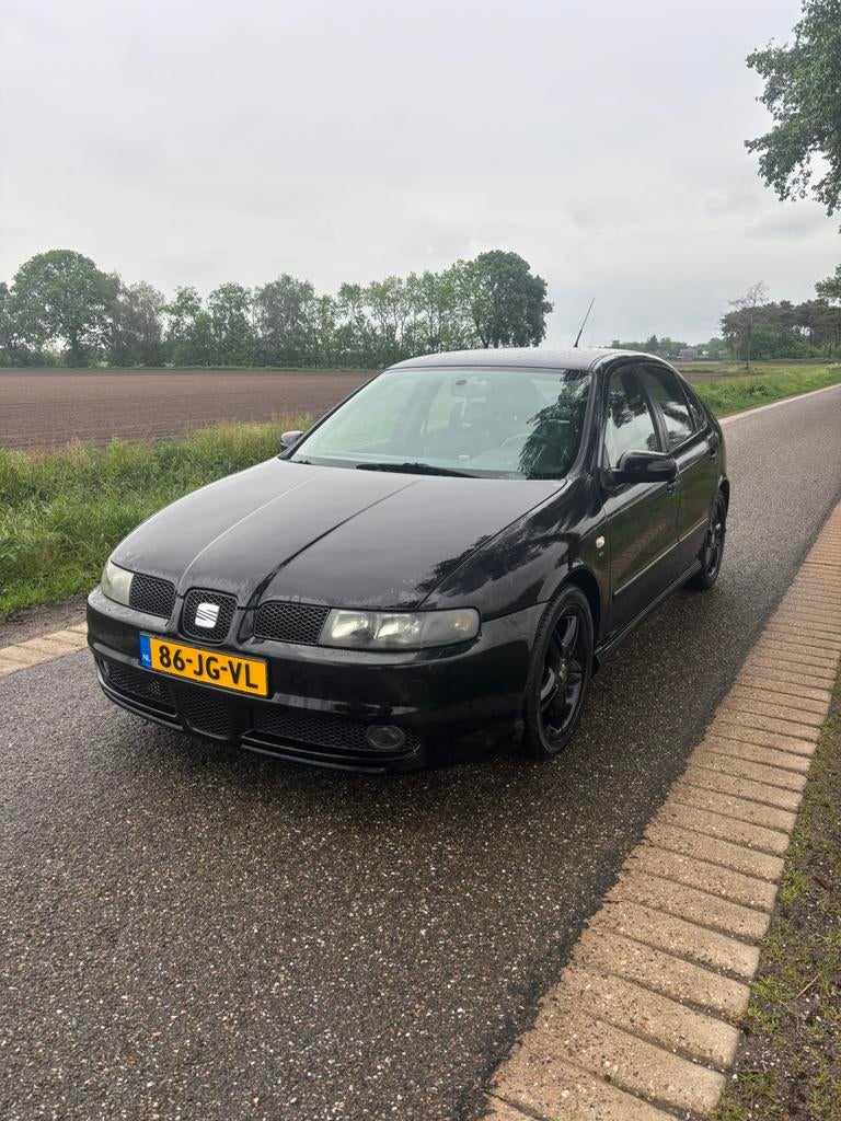 Seat Leon 2.8 V6 205PK 4WD 2002 Zwart, Auto-onderdelen, Ophalen, Gebruikt, Seat