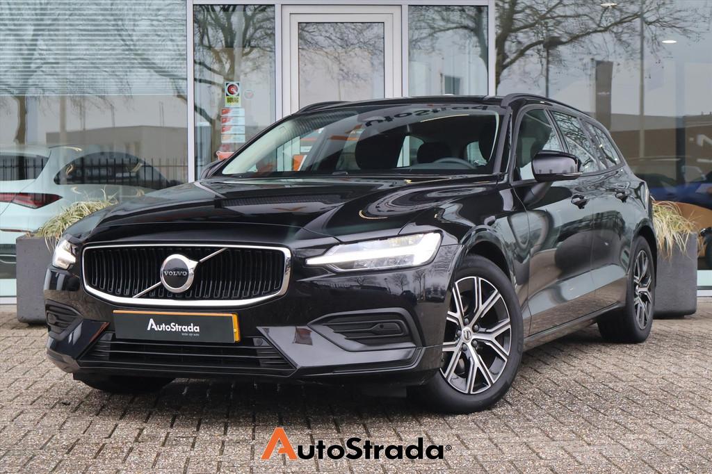 Volvo V60 B3 Essential 163pk | LED | Cruise | Climate | Navi, Stof, 4 cilinders, 1634 kg, Origineel Nederlands