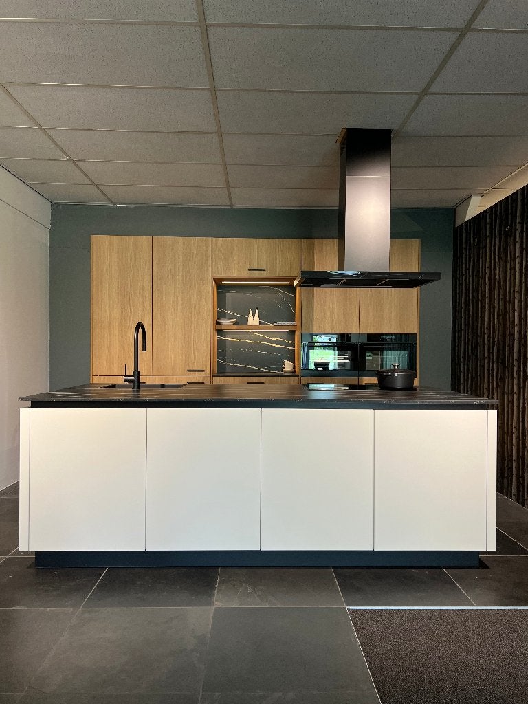 Dekton werkblad keuken, Ophalen, 75 cm of meer, Zwart, Nieuw