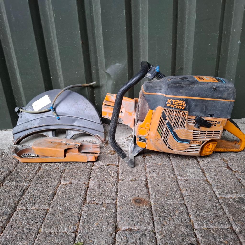 Partner k1250 bandenzaag voor onderdelen, Ophalen of Verzenden, Gebruikt, Partner