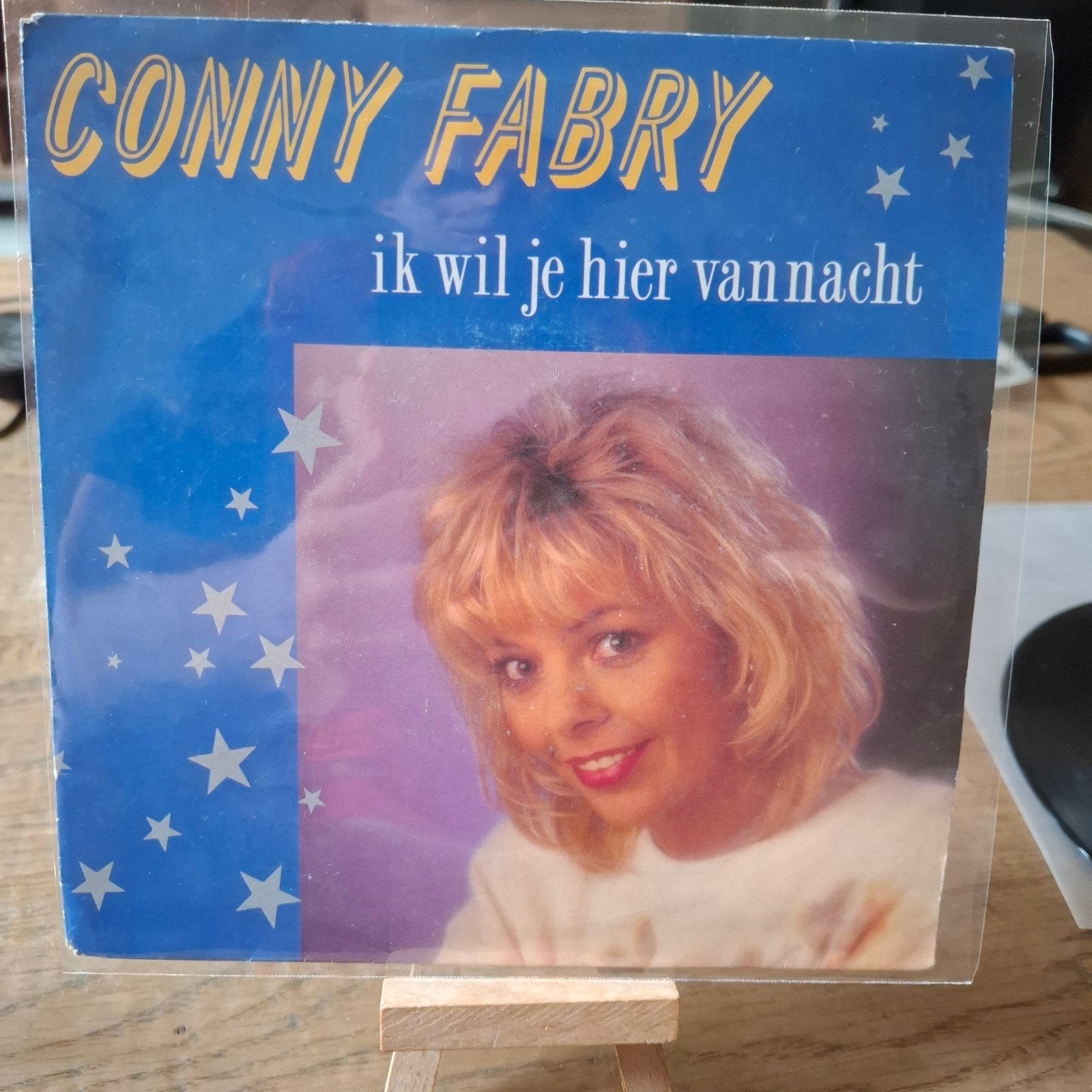 Conny Fabry - Ik Wil Je Hier Vannacht (Single), Gebruikt, 7 inch, Ophalen of Verzenden, EP