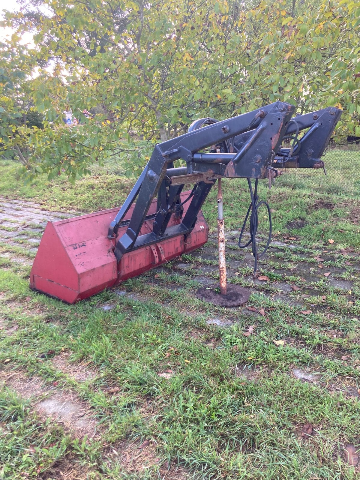 Frontlader  Hurlimann 478, Zakelijke goederen, Ophalen