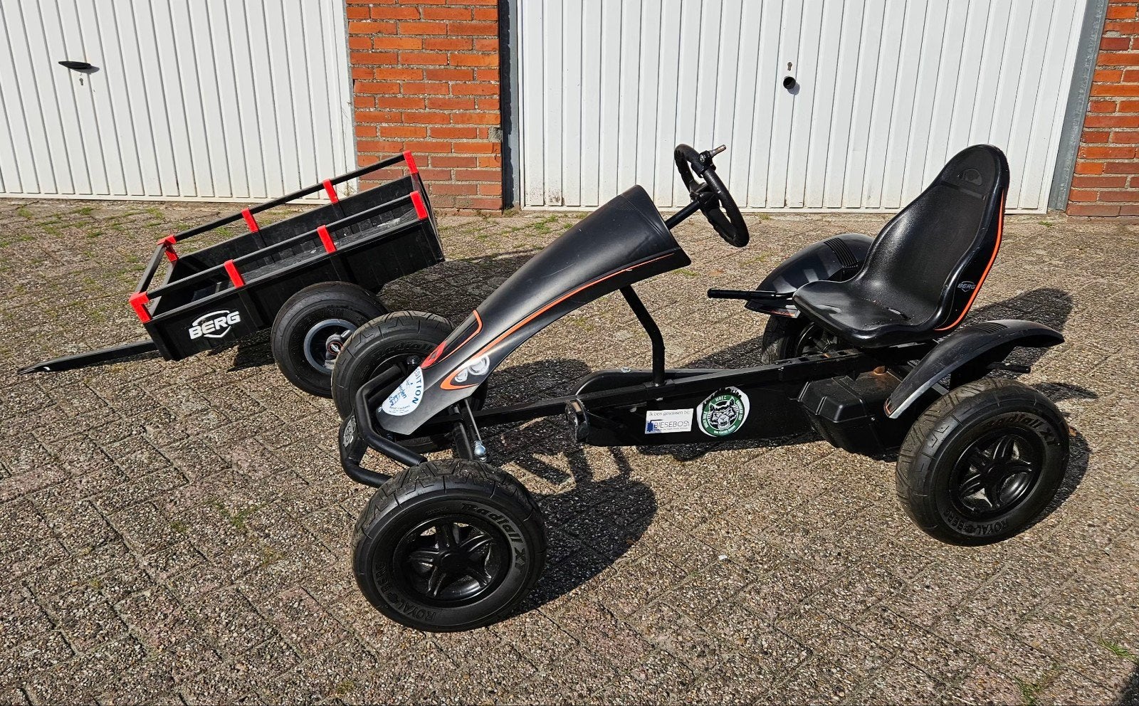 skelter Berg evt met aanhanger, Ophalen, Gebruikt, Berg