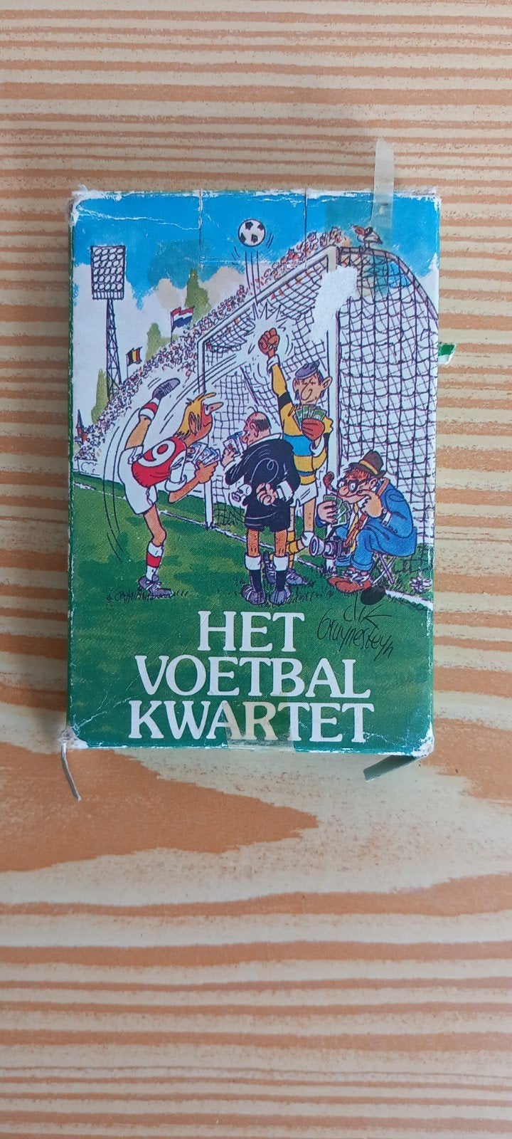 Het Voetbal Kwartet - Compleet vintage Spel, nieuw, Ophalen of Verzenden, Nieuw, Overige sporten, Spel