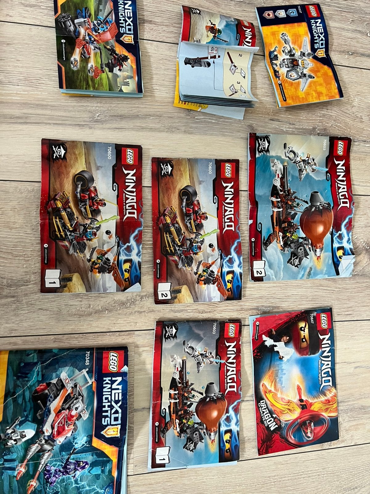 Lego ninjago en nexo knights, Ophalen of Verzenden, Gebruikt