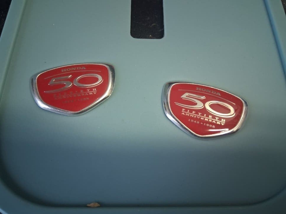 Honda 50th Anniversary Embleem (1948-1998), Ophalen of Verzenden, Gebruikt
