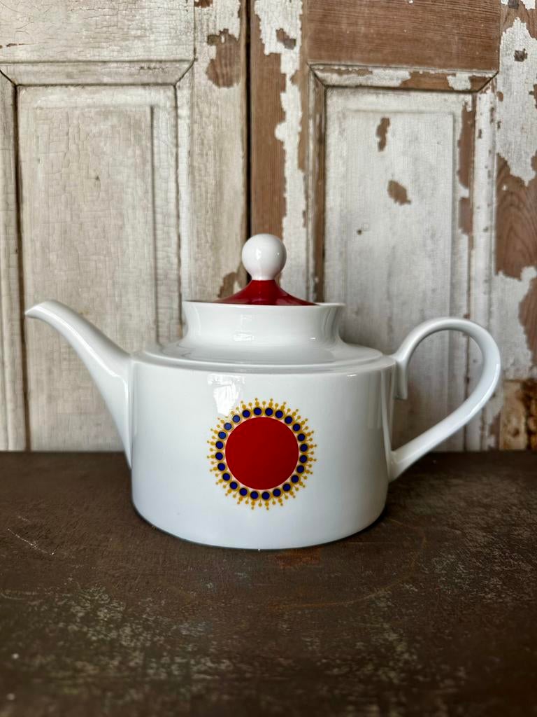 Vintage Schumann Arzberg Bavaria porseleinen theepot, Ophalen of Verzenden, Huis en Inrichting