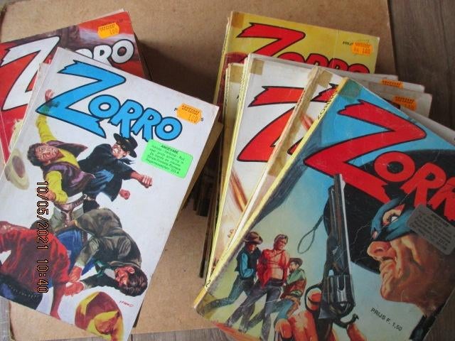 adv2021 zorro, Eén stripboek, Ophalen, Gelezen