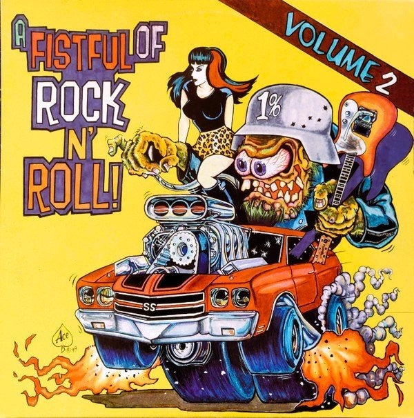 a fistful of rock n roll - volume 2 / v/a-garage/punk+insert, LP, Inclusief insert, Verzenden, Zo goed als nieuw