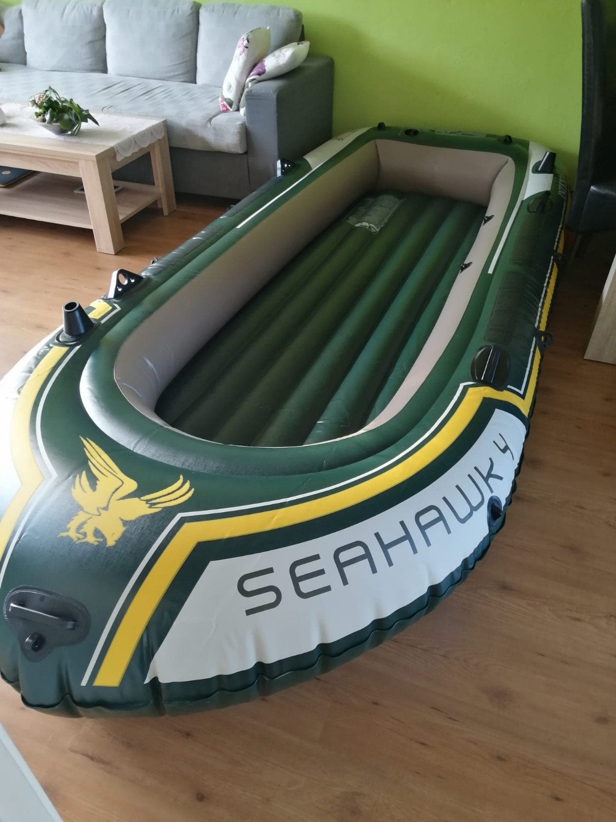 Seahawk 4 - Rubberboot / opblaasboot, Watersport en Boten, Kano's, Ophalen, Opblaasbaar, Drie personen of meer, Zo goed als nieuw