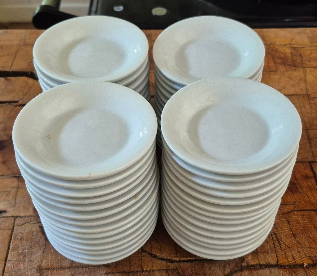52 mini-schoteltjes voor restaurant / catering / workshops, Nieuw, Ophalen of Verzenden, Overige stijlen, Kop(pen) en/of Schotel(s)