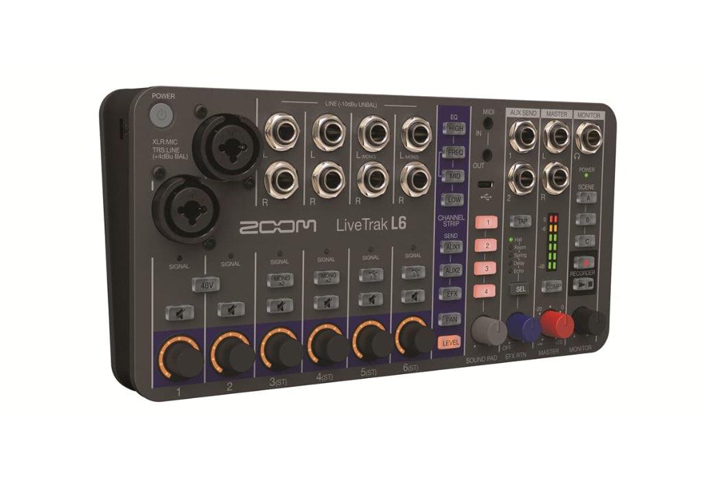 Zoom LiveTrak L6 10-Track Digital Mixer/Recorder SUPERPRIJS!, Extern, ZOOM GmbH, Nieuw, Ophalen of Verzenden