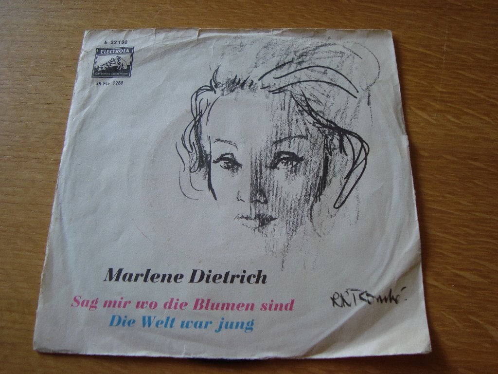 Marlene dietrich- sag mir wo die blumen sind, Cd's en Dvd's, Ophalen of Verzenden, Zo goed als nieuw, Pop