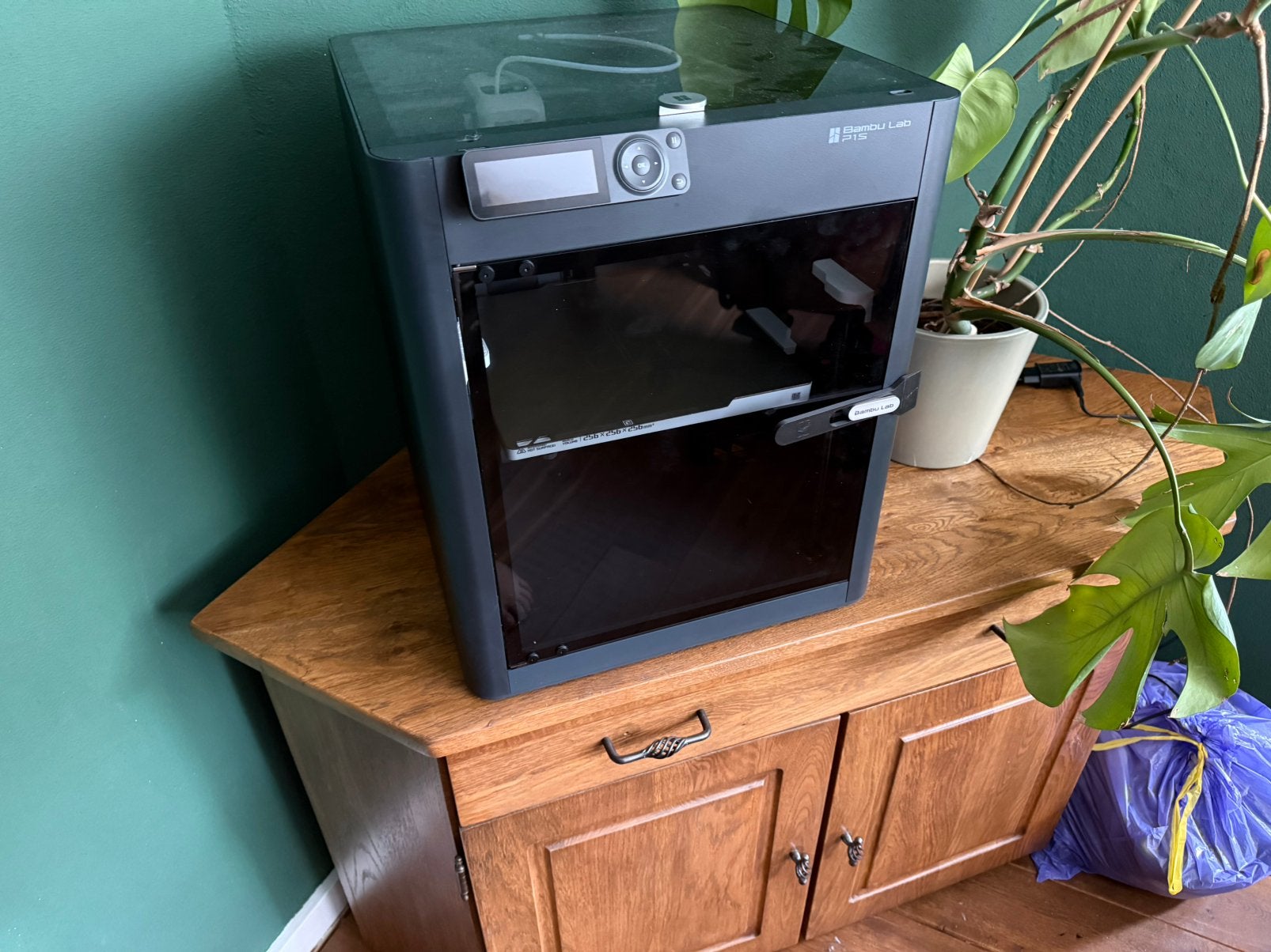 Bambu Lab P1S 3D-printer 900u, goed onderhouden, Computers en Software, 3D Printers, Ingebouwde Wi-Fi, Ophalen of Verzenden, Zo goed als nieuw