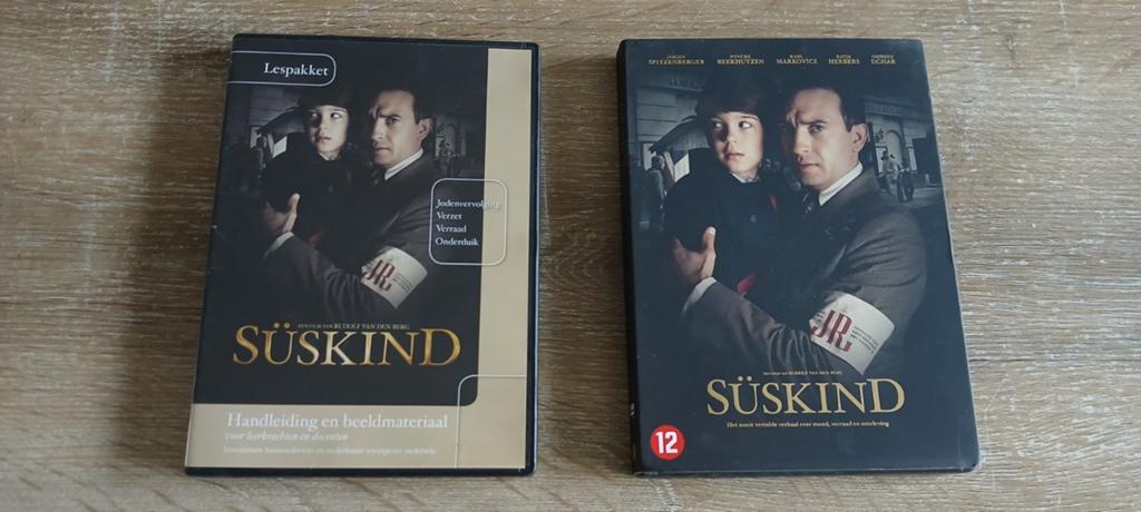 Süskind lespakket boek + dvd + originele film op dvd WW2, Vanaf 9 jaar, Ophalen of Verzenden, Zo goed als nieuw, Oorlog of Misdaad