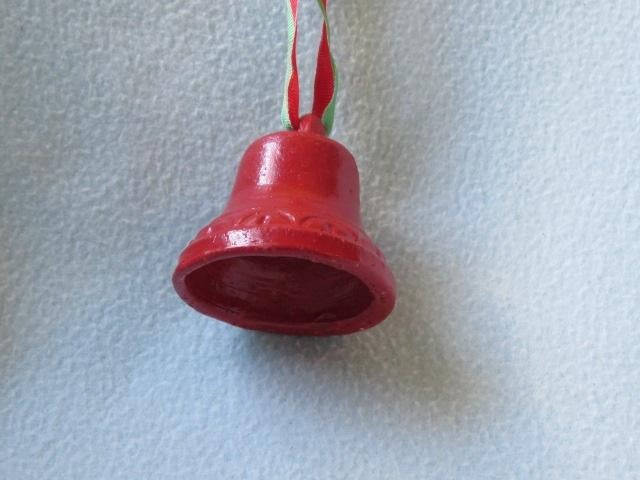 Vintage Zweedse kerstboomhanger kerstklokje, Diversen, Kerst, Ophalen of Verzenden, Zo goed als nieuw