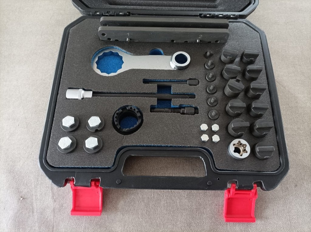 Timingset VAG 2.9l 3.0l en 4.0l TFSI EA825 EA839 motoren, Auto diversen, Autogereedschap, Verzenden