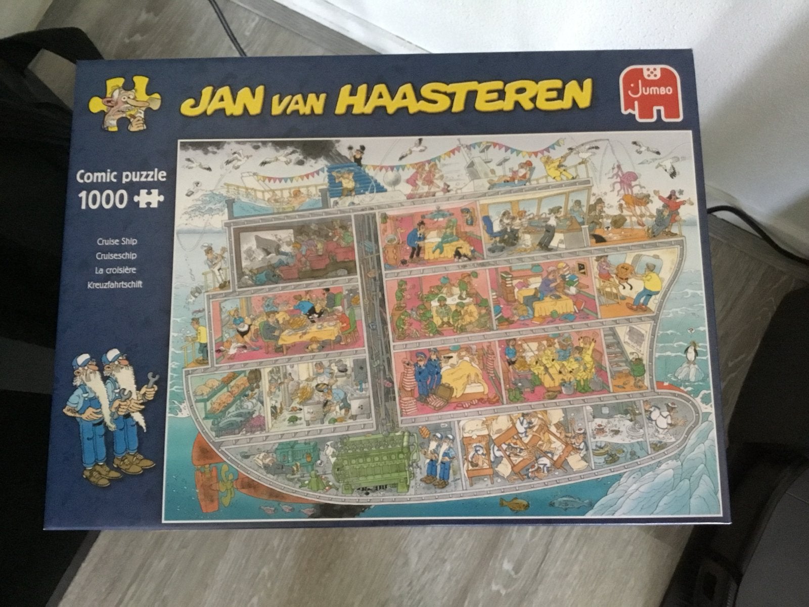 Grote collectie Jan van Haasteren puzzels (1000+ stukjes), Ophalen, 500 t/m 1500 stukjes, Zo goed als nieuw, Legpuzzel