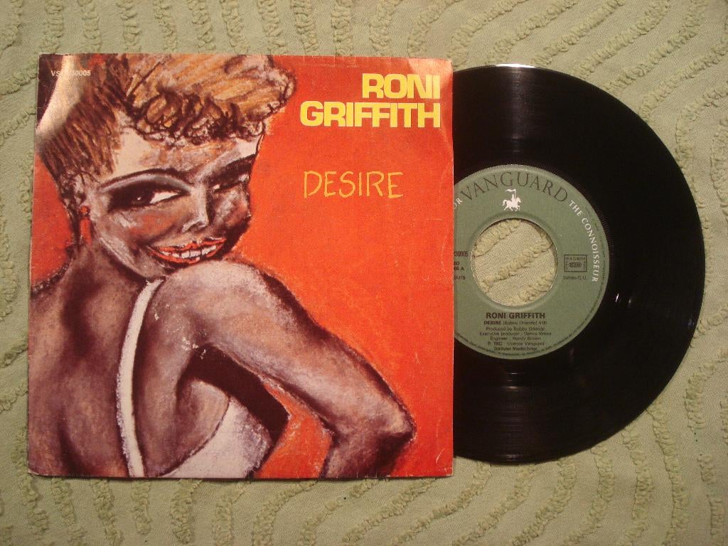 Roni Griffith 7" Vinyl Single: ‘Desire’ (Frankrijk), 7 inch, Single, Ophalen of Verzenden, Zo goed als nieuw