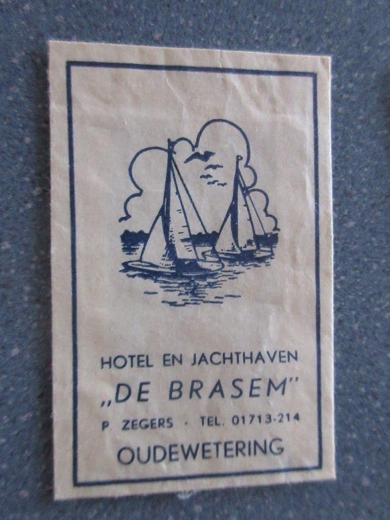 Oudewetering, hotel/jachthaven De Brasem, Verzenden, Nederland