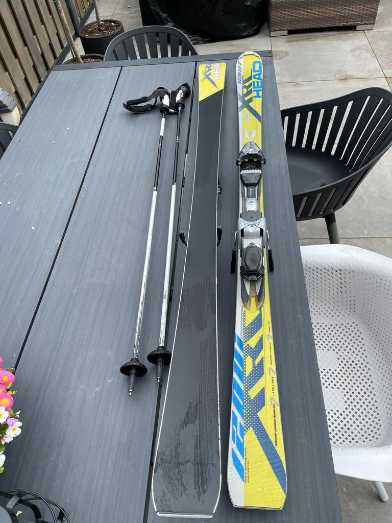 Prachtige  Head ski's, lengte 1.70m, Ophalen, 160 tot 180 cm, Gebruikt, Skiën